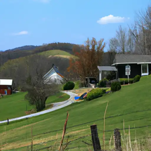 Rural homes in Fayette, Kentucky