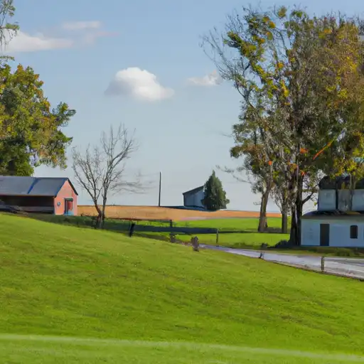 Rural homes in Fleming, Kentucky