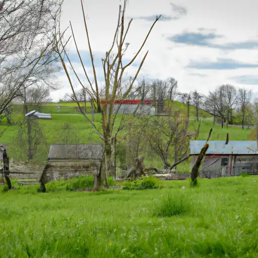 Rural homes in Floyd, Kentucky