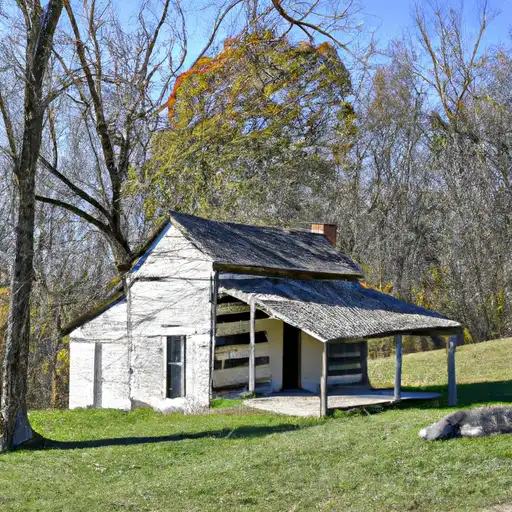 Rural homes in Garrard, Kentucky
