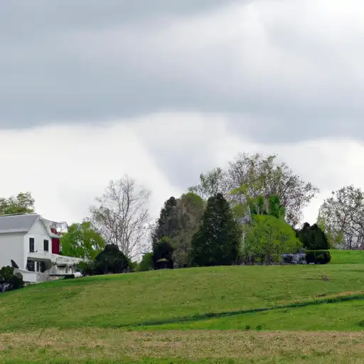 Rural homes in Graves, Kentucky