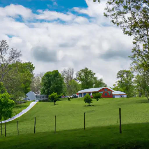 Rural homes in Henderson, Kentucky