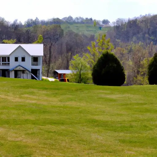 Rural homes in Laurel, Kentucky