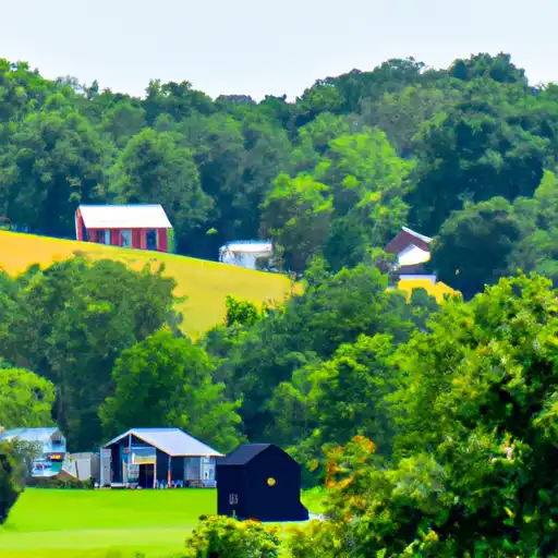 Rural homes in Marshall, Kentucky