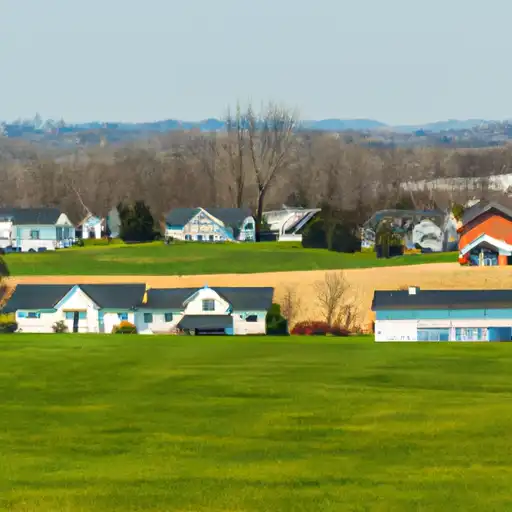 Rural homes in Montgomery, Kentucky