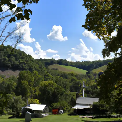Rural homes in Owsley, Kentucky