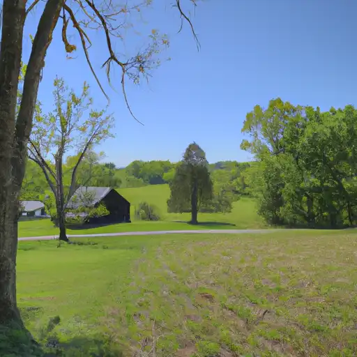 Rural homes in Rowan, Kentucky