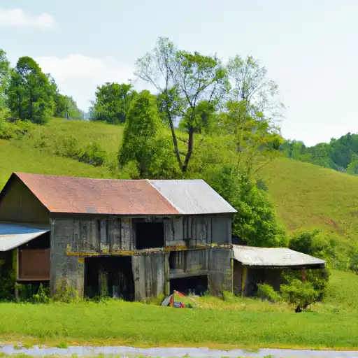 Rural homes in Simpson, Kentucky