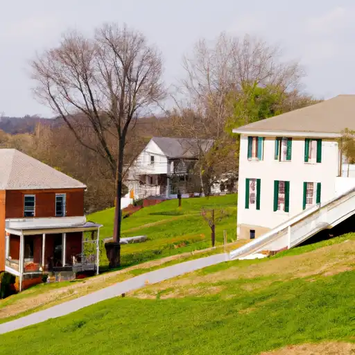 Rural homes in Washington, Kentucky