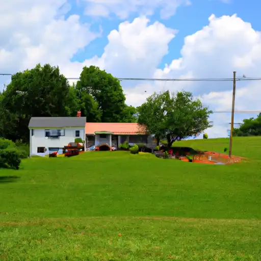 Rural homes in Wayne, Kentucky