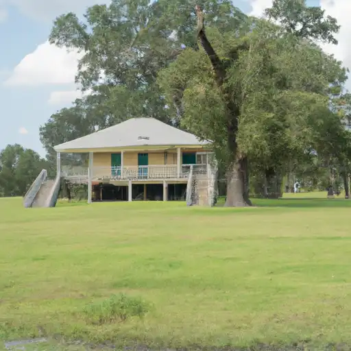 Rural homes in La Salle, Louisiana