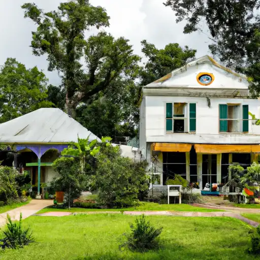 Rural homes in Rapides, Louisiana