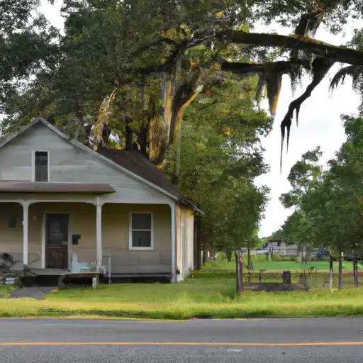 Rural homes in Sabine, Louisiana