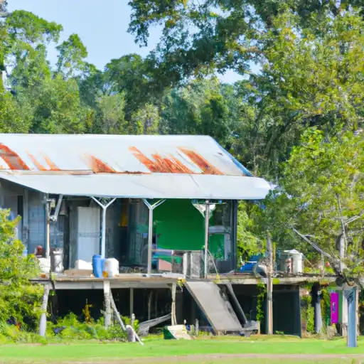 Rural homes in Union, Louisiana