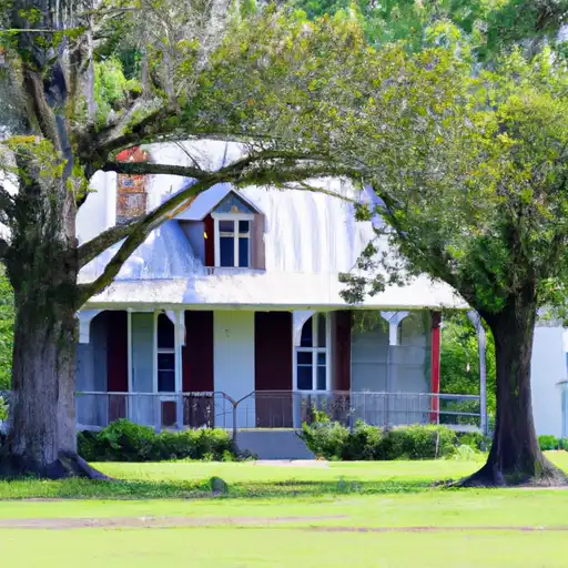 Rural homes in Vernon, Louisiana