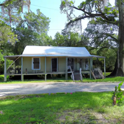 Rural homes in West Carroll, Louisiana