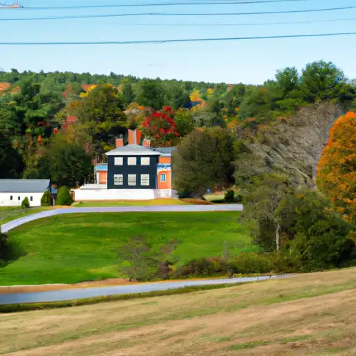 Rural homes in Hampshire, Massachusetts
