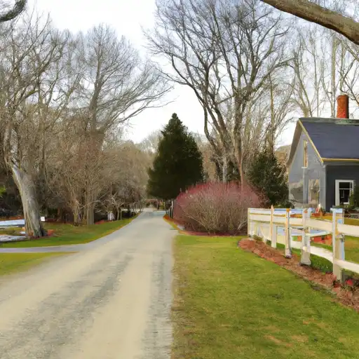 Rural homes in Suffolk, Massachusetts