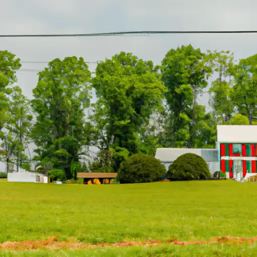 Rural homes in Charles, Maryland
