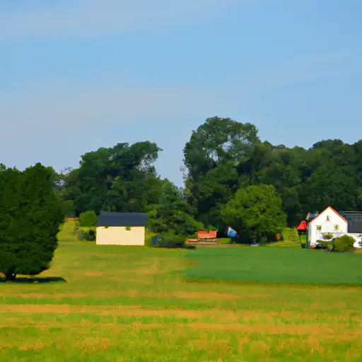 Rural homes in Montgomery, Maryland