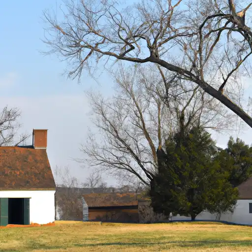 Rural homes in Queen Anne's, Maryland