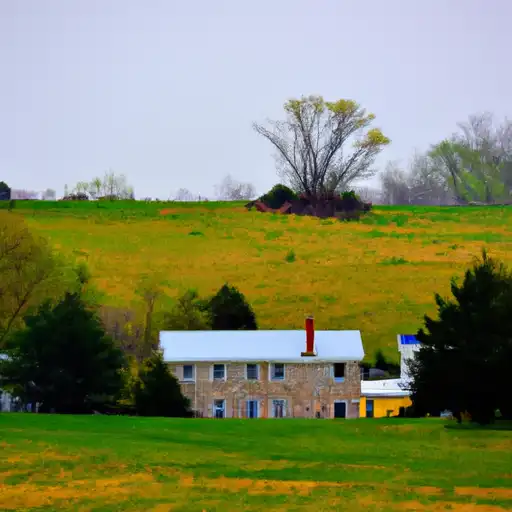 Rural homes in Worcester, Maryland