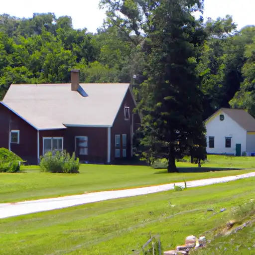 Rural homes in Calhoun, Michigan