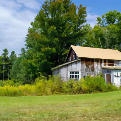 Rural homes in Ogemaw, Michigan