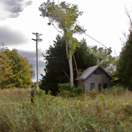 Rural homes in Roscommon, Michigan