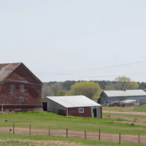 Rural homes in Becker, Minnesota