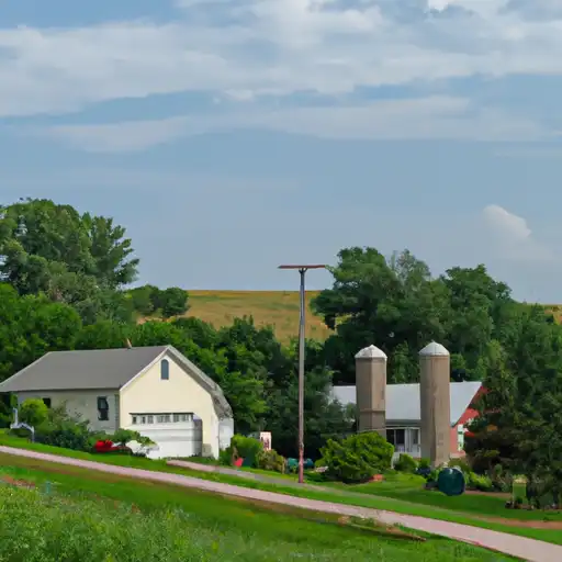 Rural homes in Benton, Minnesota