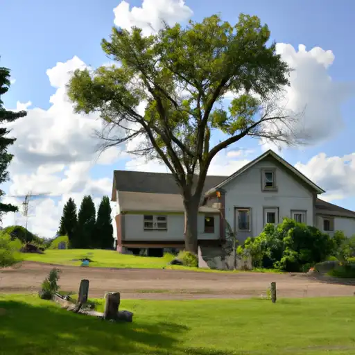 Rural homes in Carlton, Minnesota