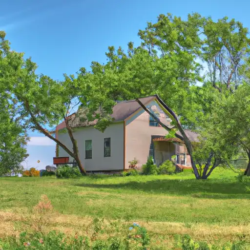 Rural homes in Isanti, Minnesota