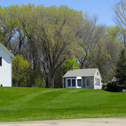 Rural homes in Kandiyohi, Minnesota