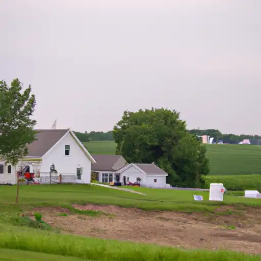 Rural homes in Lyon, Minnesota