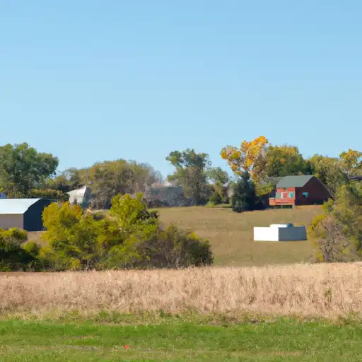 Rural homes in Meeker, Minnesota