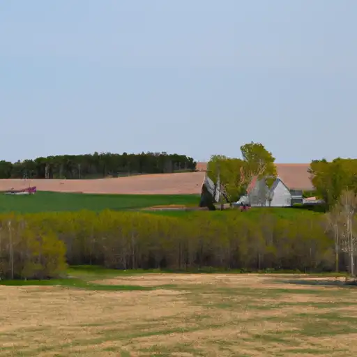 Rural homes in Sherburne, Minnesota