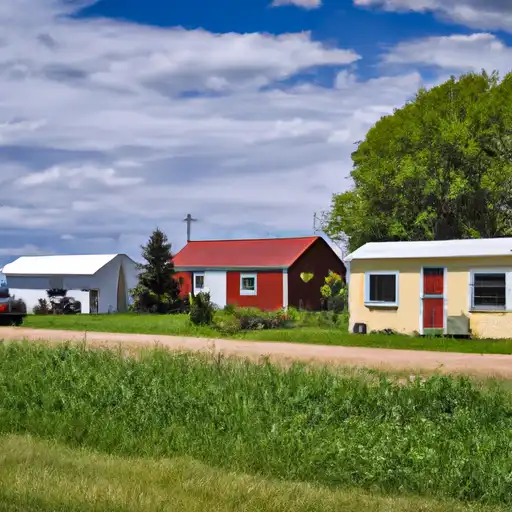 Rural homes in Wadena, Minnesota