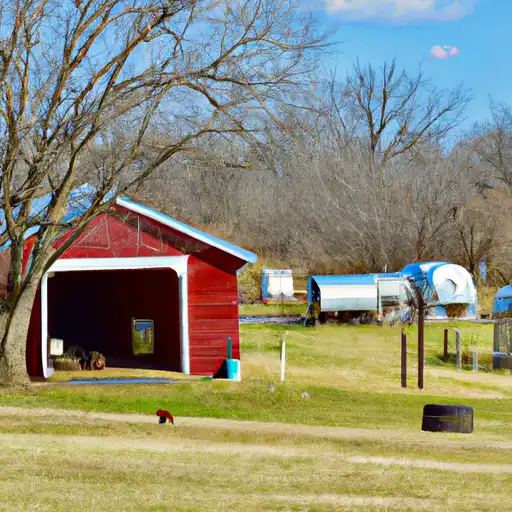 Rural homes in Andrew, Missouri