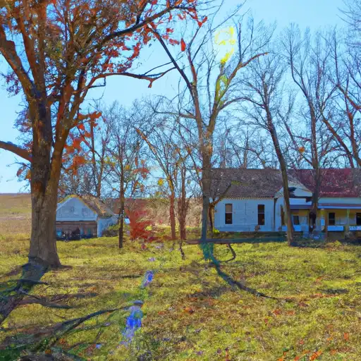 Rural homes in Barton, Missouri