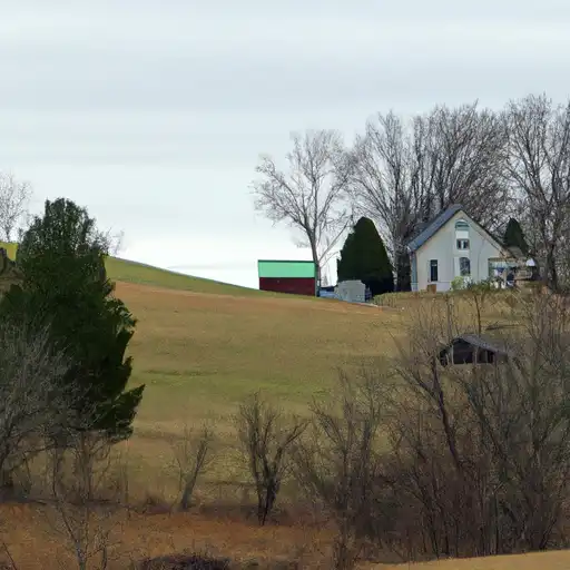 Rural homes in Boone, Missouri