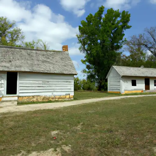 Rural homes in Carroll, Missouri