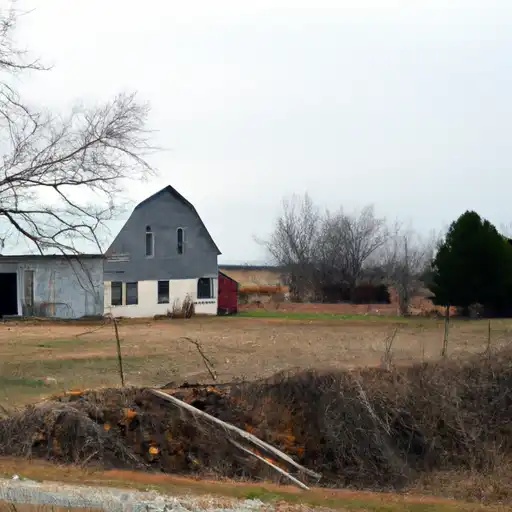 Rural homes in Clinton, Missouri