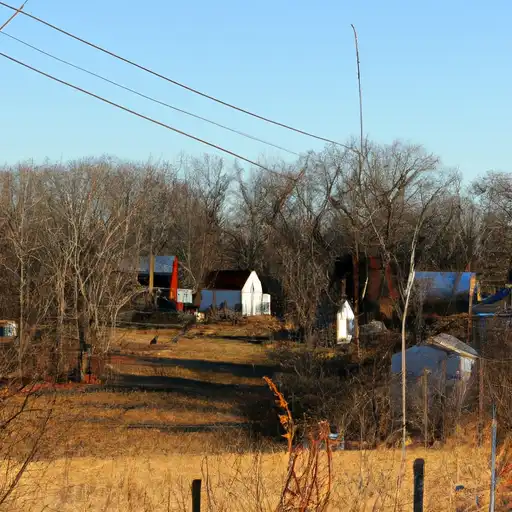 Rural homes in Cooper, Missouri
