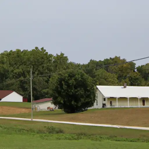 Rural homes in DeKalb, Missouri