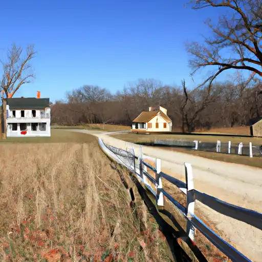 Rural homes in Jackson, Missouri