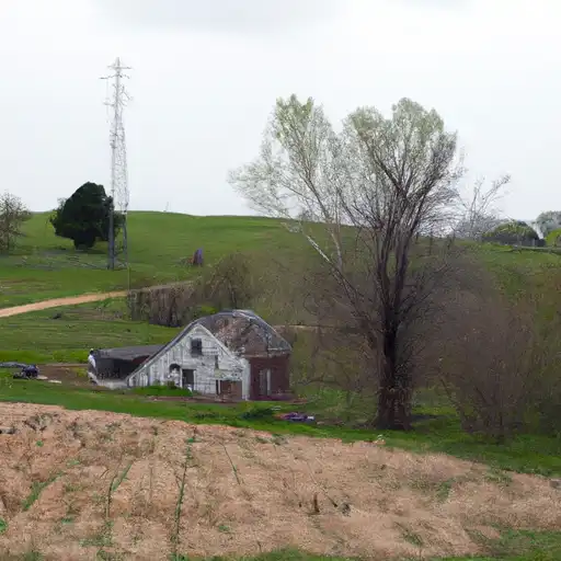 Rural homes in Johnson, Missouri