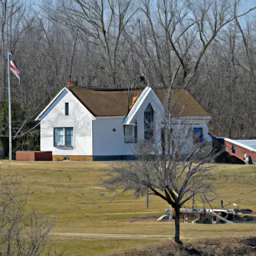 Rural homes in Linn, Missouri