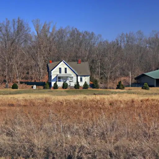 Rural homes in Montgomery, Missouri