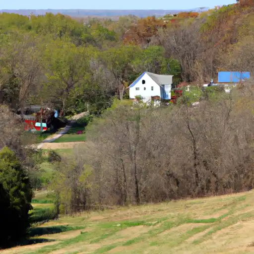 Rural homes in Nodaway, Missouri